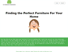 Tablet Screenshot of co-ordinated-furnishings.com